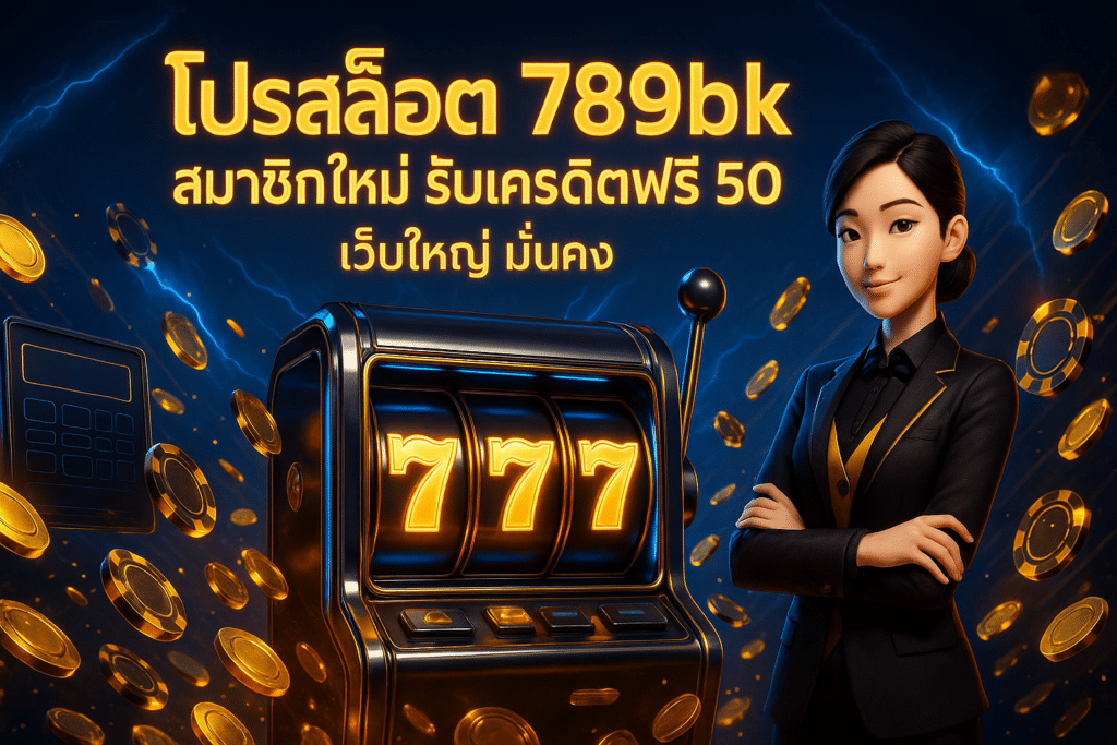โปรสล็อต 789bk สมาชิกใหม่